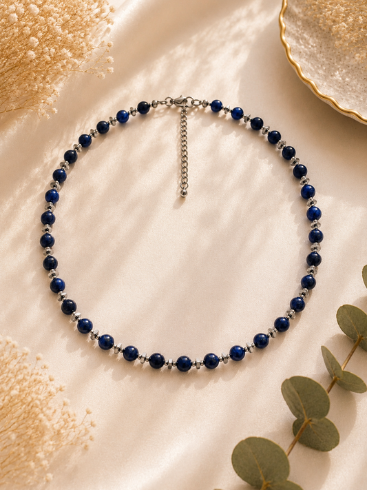 Collier créeation Lapis Lazulis