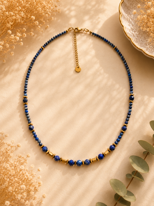 Collier Création en Lapis Lazulis