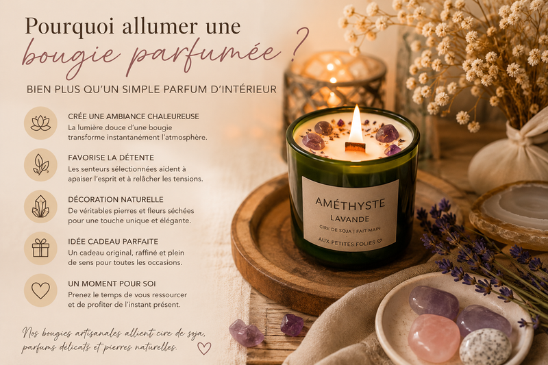 Pourquoi les bougies parfumées séduisent autant ? Découvrez leurs bienfaits au quotidien