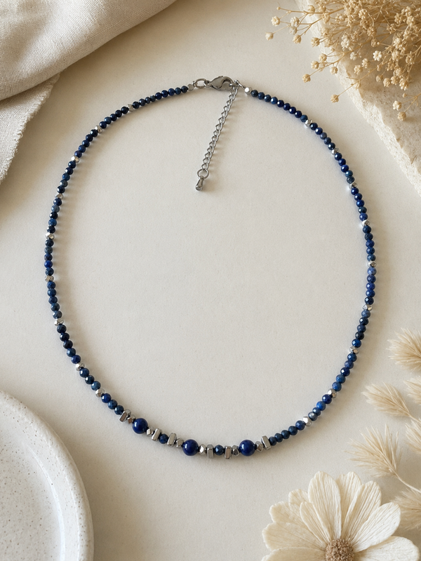 Collier Création Lapis