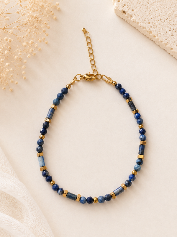Bracelet Création  Lapis