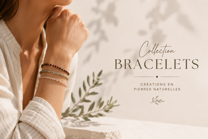 Bracelets pierres naturelles - Créations