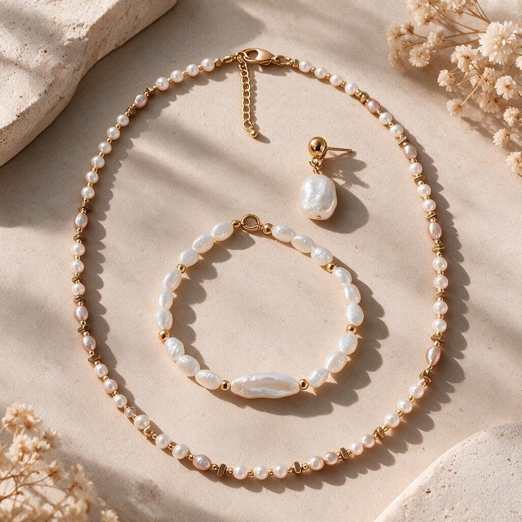 Collection Bijoux Perles Naturelles