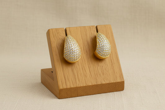 Boucles d'oreilles J forme L