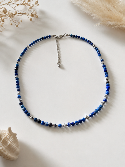 Collier création en Lapis Lazulis