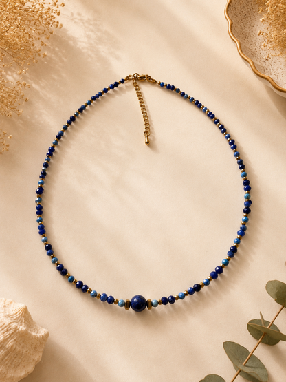 Collier Création en Lapis Lazulis