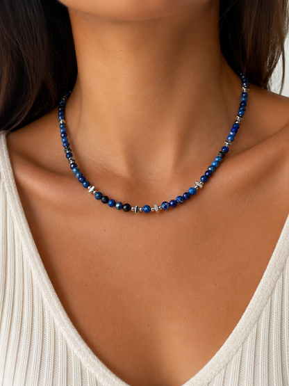 Collier création en Lapis Lazulis