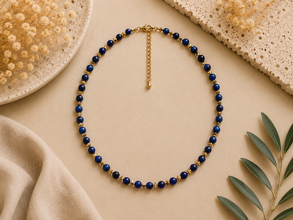 Collier créeation Lapis Lazulis