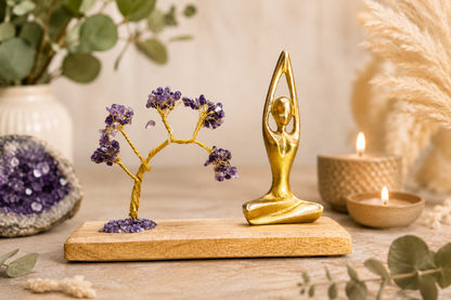 Jardin Zen Quartz Rose & Méditation