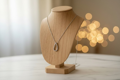 Collier Goutte argenté