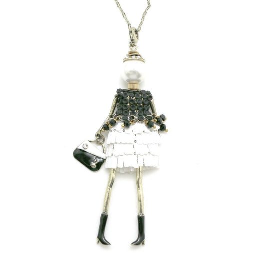 Pendentif Poupée COllier ou décoration sac